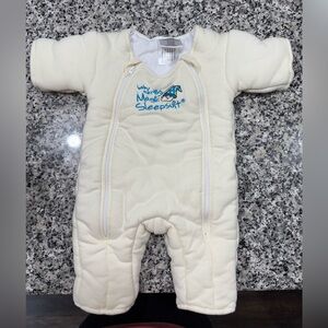 Baby Merlin's Magic Sleepsuit Cream Pajamas gently used 3-6 months ago